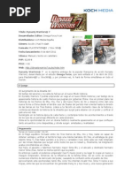 Download Dynasty Warriors 7 - Informacion Completa by KochMedia SN59885160 doc pdf