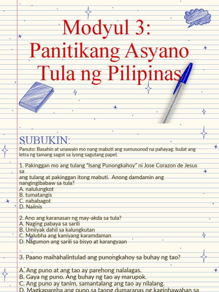 Aralin 3 | PDF