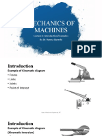 Mechanics of Machines-Lecture2