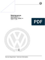 VW Golf Mk5 2004 & Golf Plus Mk5 2005 - Maintenance Handbook ( PDFDrive )