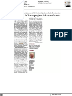 A Urbino la Terza pagina finisce nella rete - Il Corriere della Sera del 5 ottobre 2022