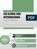 Isu Global Dan Internasional