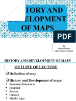 1, History - Development of Maps