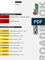 Roadbook - Rali do Maritimo 2011