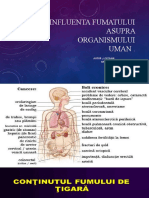 Influenta Fumatului Asupra Organismului Uman