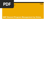 Application Help SAP Channel Program Management by Vistex 2.0