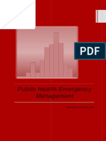 Public Health Emergency Management Guidelines