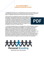 FFE Article 2 Personal Branding