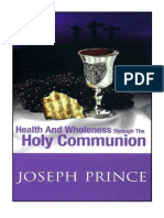 Santé et intégralité à travers la sainte Communion - Joseph Prince