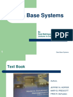 Lect#1 Database Systems