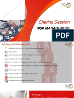 Materi Presentasi WPPE Sharing Session - Risk Management