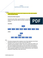 Latihan 1 - Audit Plan and Checklist