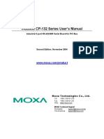 Moxa CP-132 Manual-2 Edition