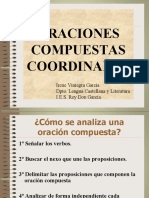 Oraciones Compuestas Coordinantes