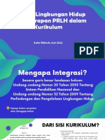 Integrasi PRLH Dalam Kurikulum Yogya 2022