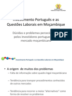 InvestimentoPortuguesQuestoesLaboraisMocambique