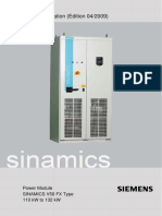 SINAMICS V50 - FX Power Module Electrical Installa - 200904