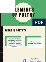 Elements of Poetry