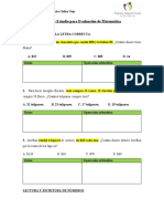 Guia de Estudio Matematicas 4°