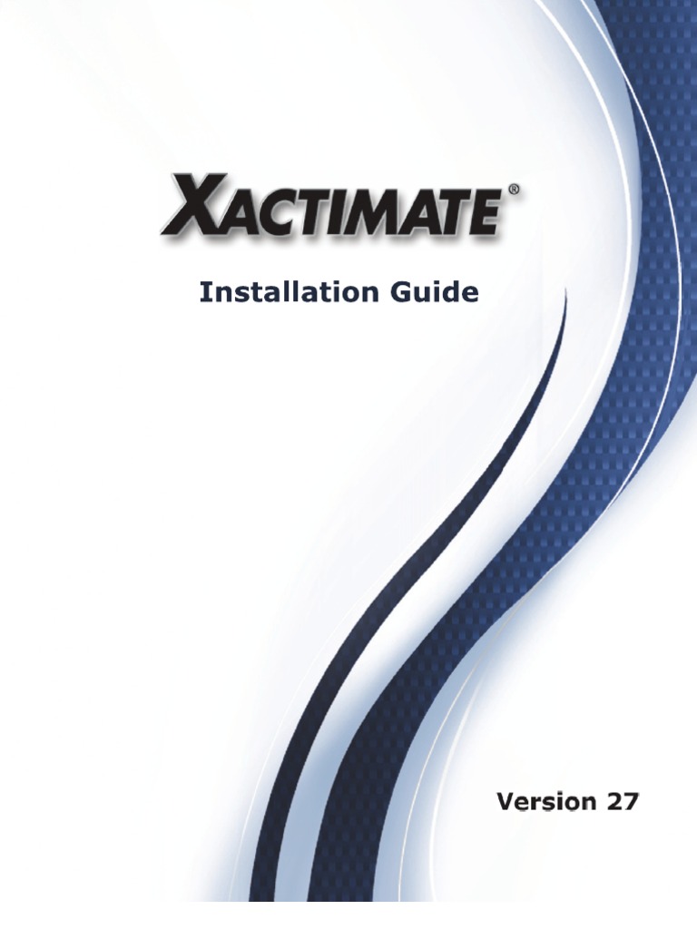 Xactimate Install Guide PDF Windows 7 Microsoft Windows