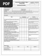 OHSE-CL-18 Site General Checklist