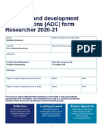 Adc-Form-Researcher ADC SoP Proforma 2020 - AS