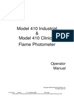 M410 Industrial & Clinical Operator Manual Issue 4