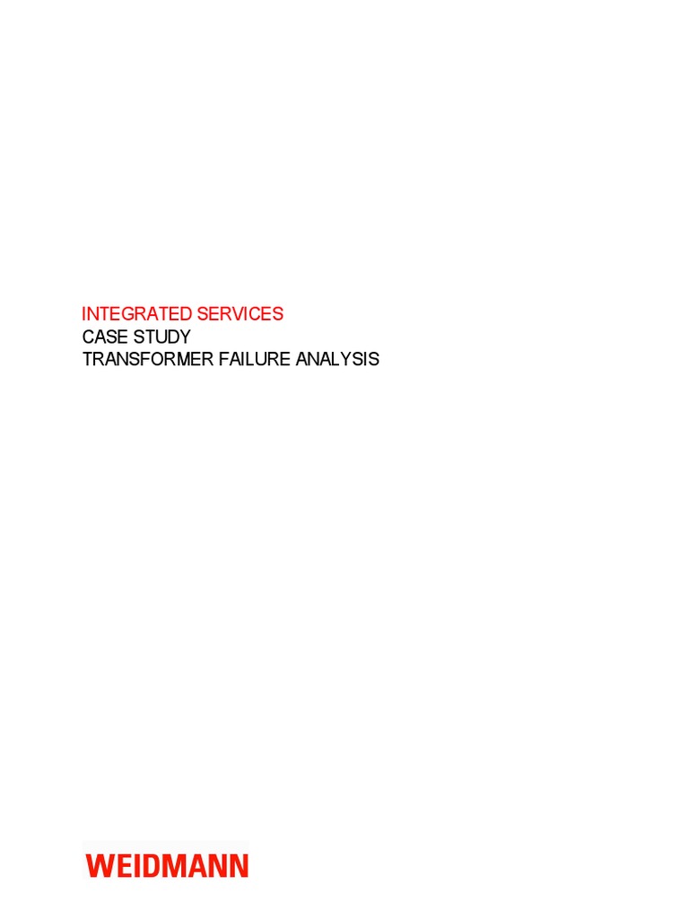 Transformer Failure Analysis Case Study Weidmann Electrical Technology