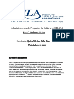 Tarea 2 Administracion de Proyectos de Software