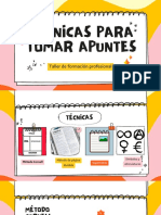 Técnicas para Tomar Apuntes