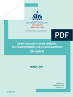 Evaluación Diagnóstica 3er. Grado Actualizada 230922