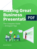 Making Great Business Presentations