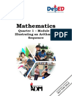 Math 10 - Module 2 - Aritmetic Sequence