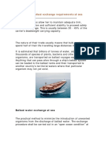 Bulk Carriers Ballast Exchange Requirements at Sea