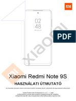 Xiaomi Redmi Note 9s Manual Hu Xiaomi