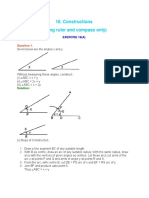 Selina Concise Maths Solutions Class 8 Chapter 18 Constructions