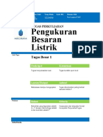 Tugas Besar 1 Pengukuran Besaran Listrik