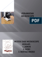 PERAWATAN MICROSCOPE TGL 27-09 November 2015