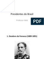 Presidentes Do Brasil