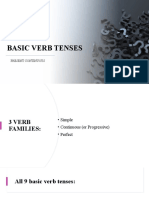 Basic Verb Tenses - Present Continuous