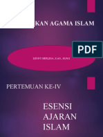 Iv. Esensi Ajaran Islam