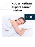 SUPERANDO A INSÔNIA - 10 Dicas para Dormir Melhor