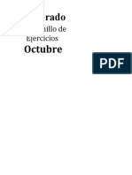 4to Grado - Cuadernillo de Ejercicios Octubre (2022-2023)
