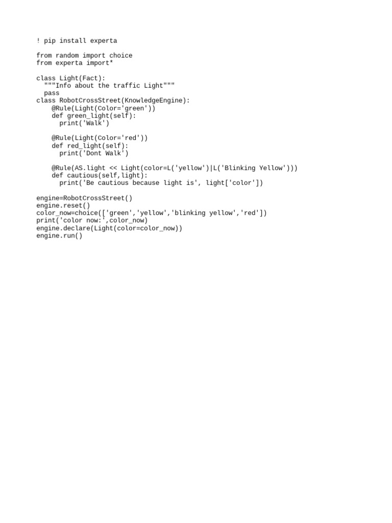 Expert System | PDF | Teaching Methods & Materials | Technology ...