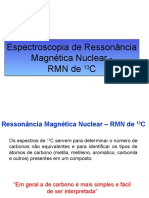 Aula 6 - Espectroscopia de 13C RMN