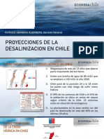 Proyecciones de La Desalinziacion en Chile Patricio Herrera Econssa Chile