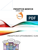 Konsep Preseptor-Mentor