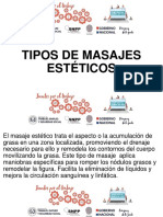 Tipos de Masajes Estéticos - SNPP