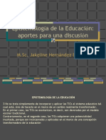 Epistemologia y El Sistema Educativo