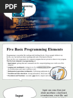 Elements of A Programming Language
